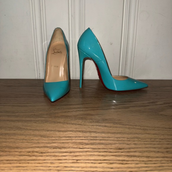 Christian louboutin so Kate 120 in pacific blue - Picture 2 of 5